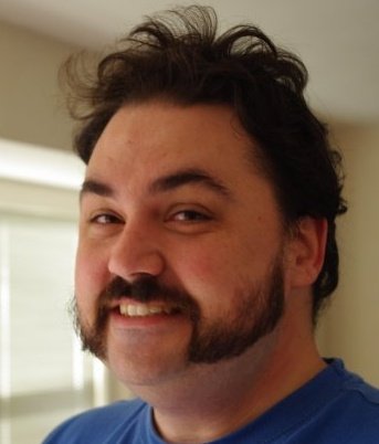 Mike with cool facial hair